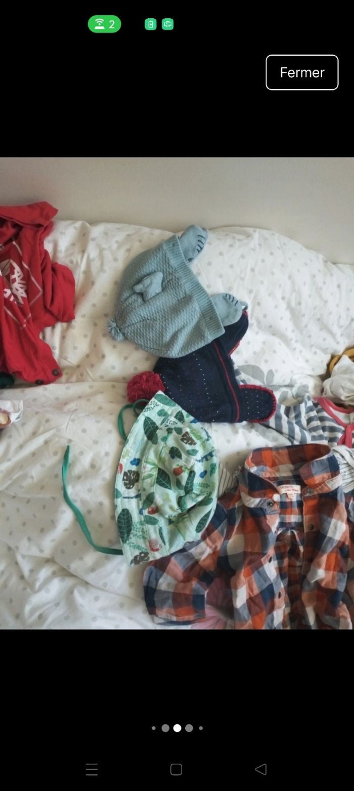 Lot vêtements garçon 9/18 mois - photo numéro 10