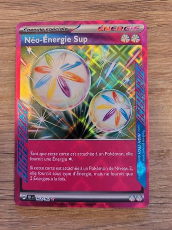 Vends carte pokemon neo énergie supp 162/162 forces temporelles