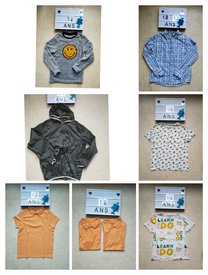 Très gros lot vêtements garçon 10/12 ans – 29 pièces - photo numéro 2