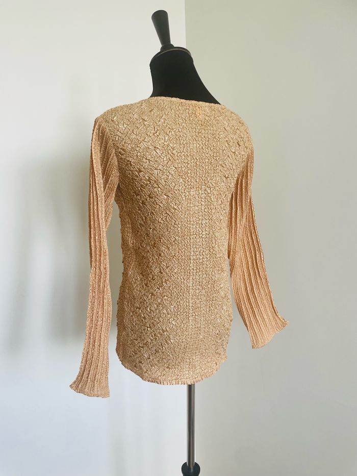 🌸 Gilet. Femme. Taille 42/44. Beige. Marque 1/2/3.Neuf. - photo numéro 7