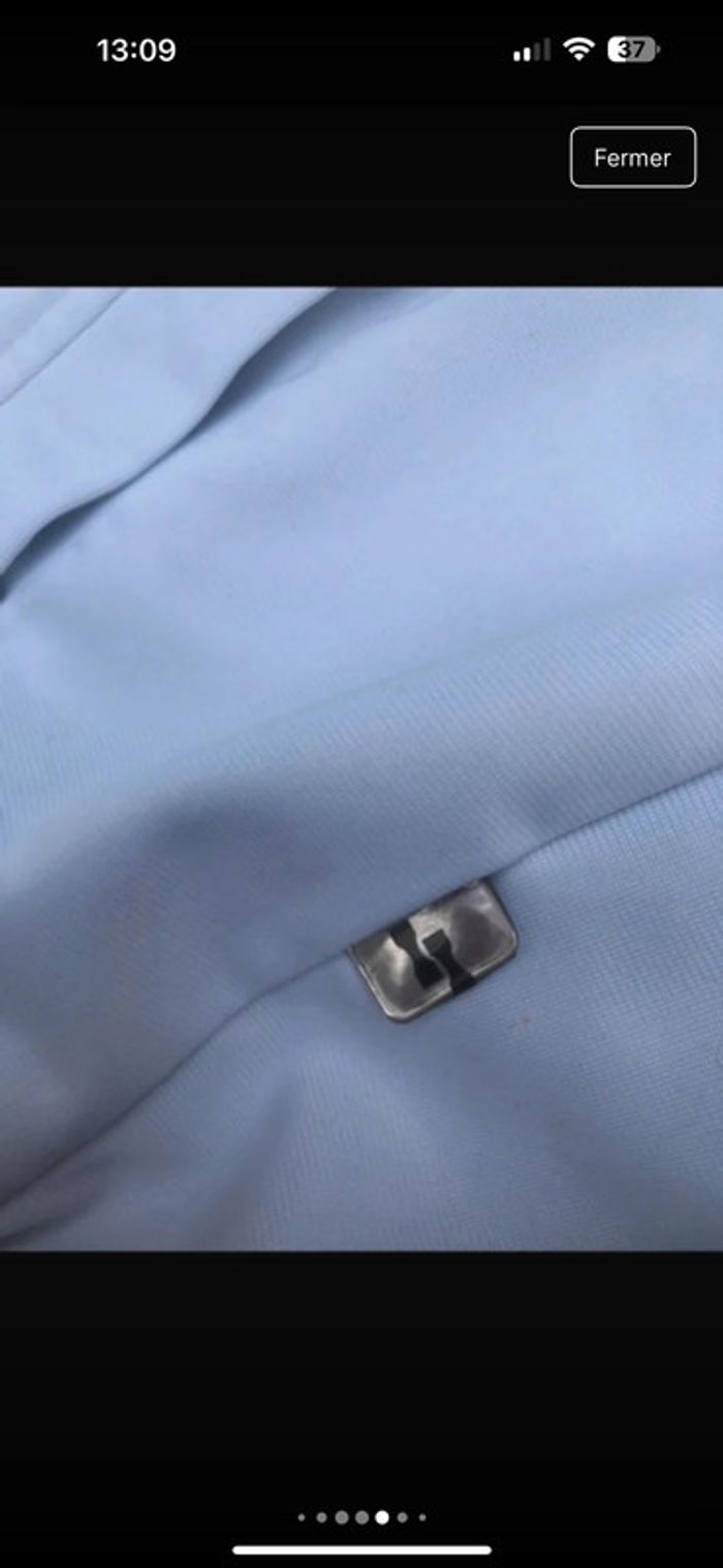 Veste Emporio Armani blanche - Taille M - Logo holographique - Excellent état - photo numéro 15