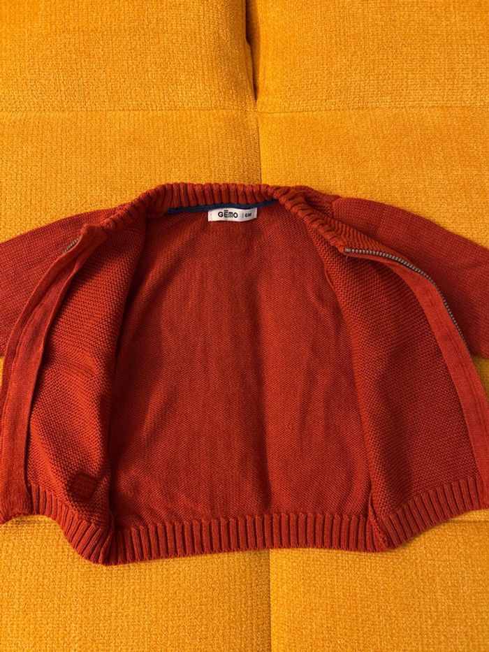 Gilet zippé 6 mois - photo numéro 2