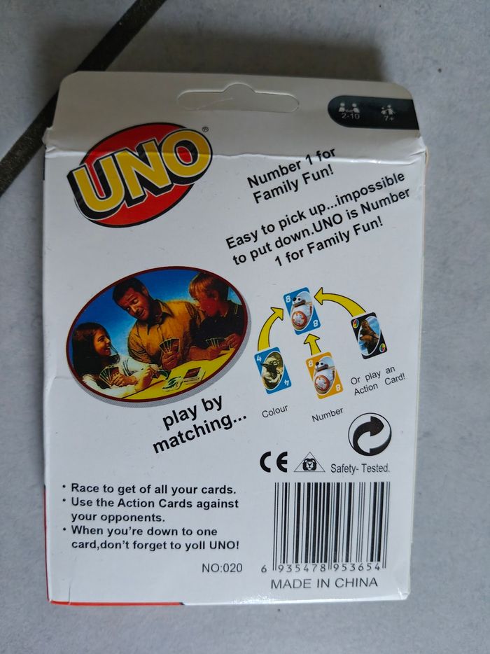Uno Star Wars - photo numéro 2