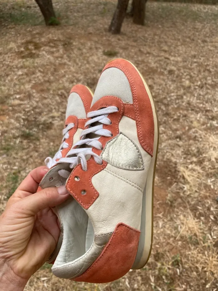 Très belles baskets cuir Philippe Model 37 - photo numéro 14