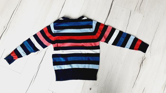 Vêtement garçon pull rayé Okaïdi 5 ans - photo numéro 3