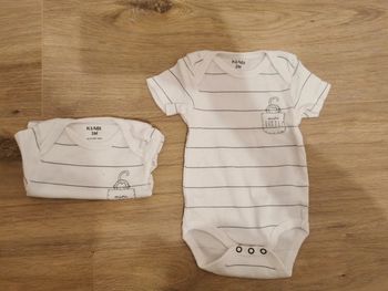 Lot bodies manches courtes