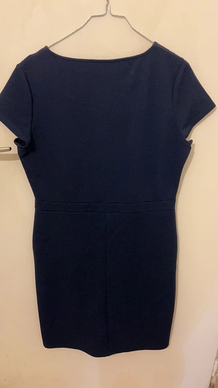 Robe manoukian bleu marine 40 - photo numéro 4