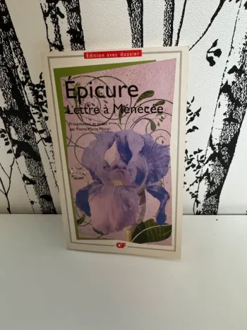 Livre Lettre à Ménécée