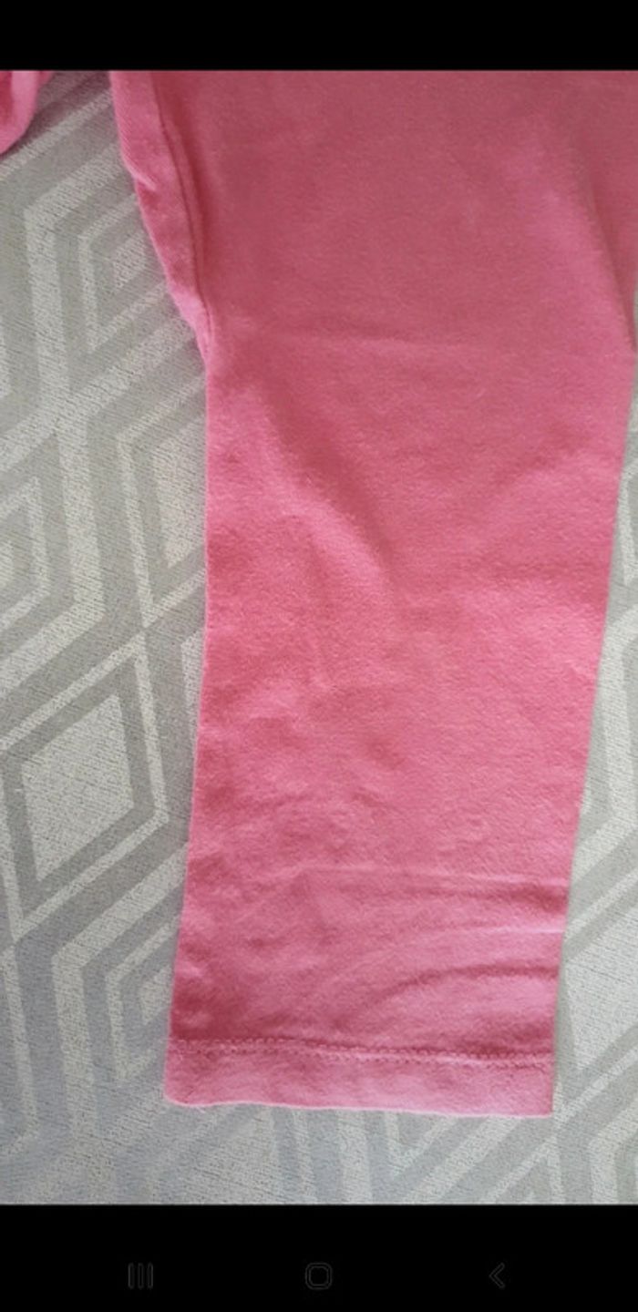 Legging 3/4 rose 4 ans - photo numéro 4