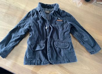 Veste garçon bleu 3 ans