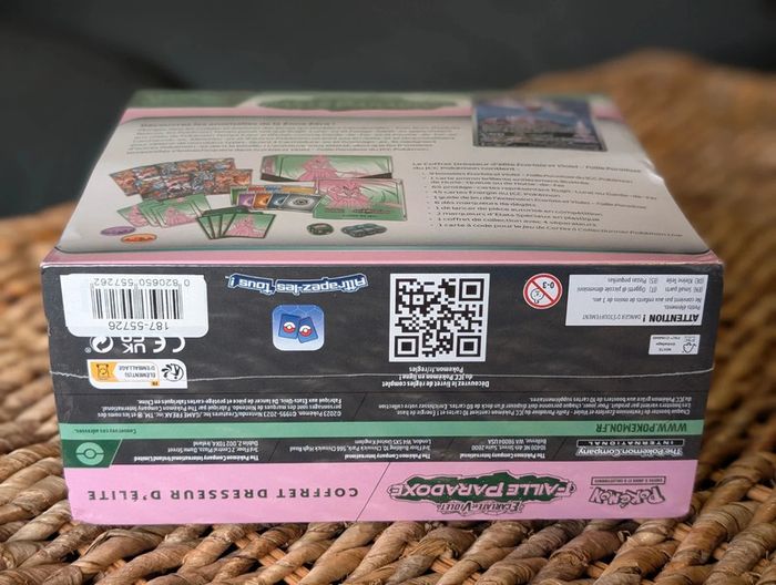 ETB Pokémon Coffret Dresseur d'élite Faille Paradoxe EV04 Fr - photo numéro 7