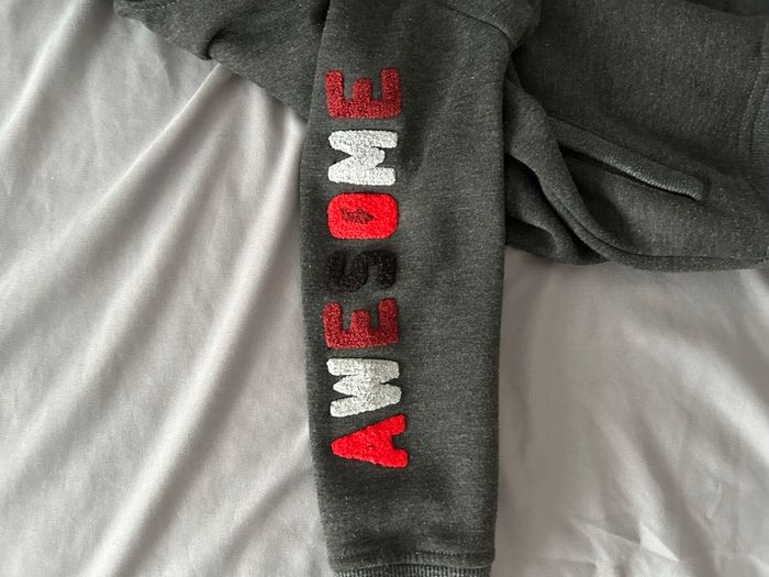 Gilet zippée gris foncé chaude et molletonné Hiver Gemo 5ans - photo numéro 5
