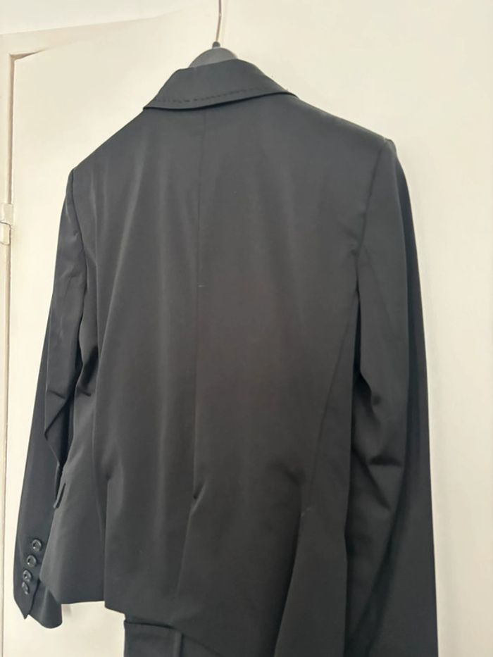Tailleur pantalon veste légèrement satiné T38 MANGO - photo numéro 5