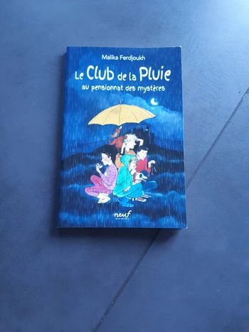 Livre le club de la pluie au pensionnat des mystères