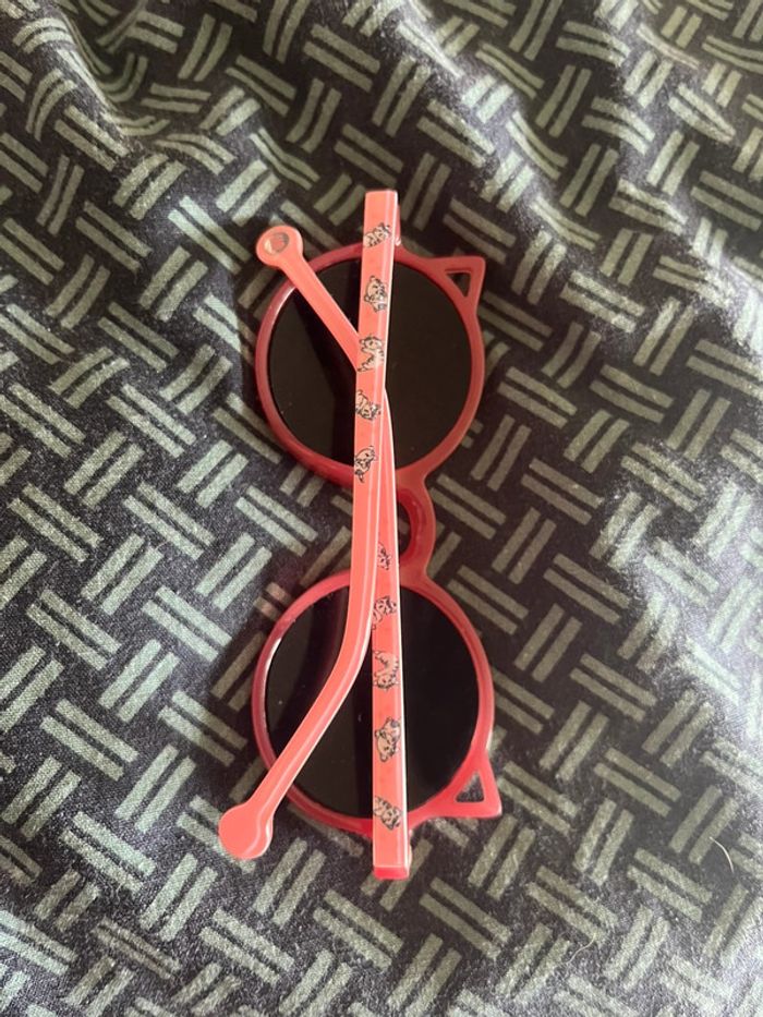 Lunettes chat 🐱 rose