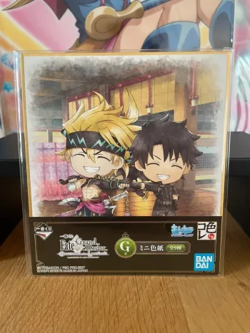 Fate/Grand Order – Mini Shikishi Fujimaru Ritsuka & Sakata Kintoki Ichiban Kuji 13,5 cm