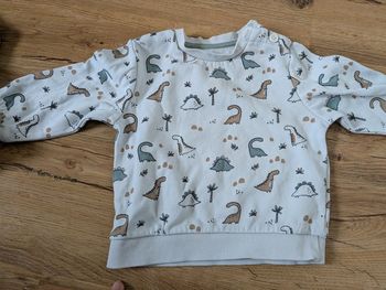 Pull kiabi dinosaure 18 mois