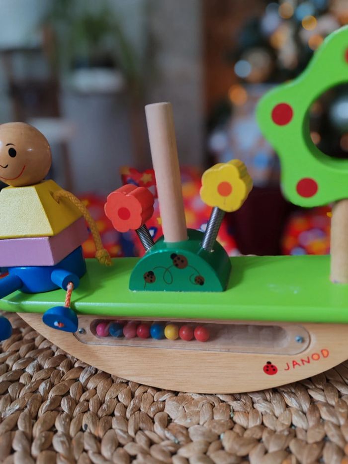 Jouet a bascule Janod en bois - photo numéro 4
