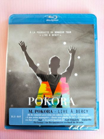 Dvd Blu-ray M. Pokora Live à Bercy