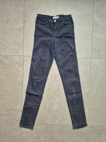 Jean skinny taille haute cache cache
