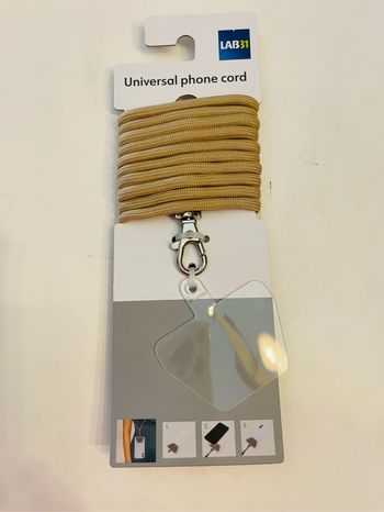 Cordon Lacet bracelet bijoux téléphone portable