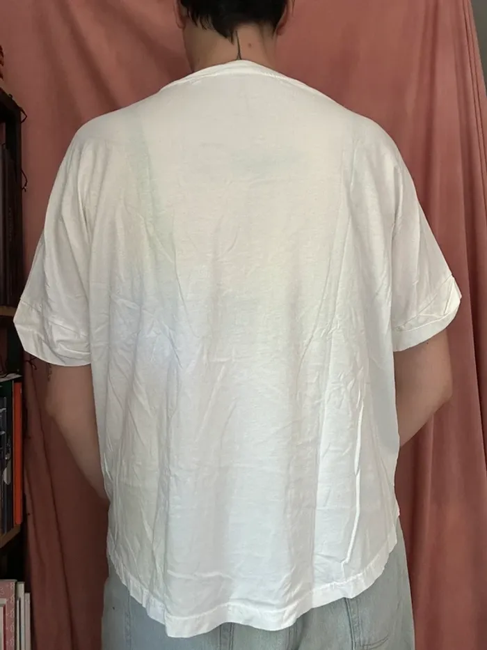 T-shirt large blanc - photo numéro 4