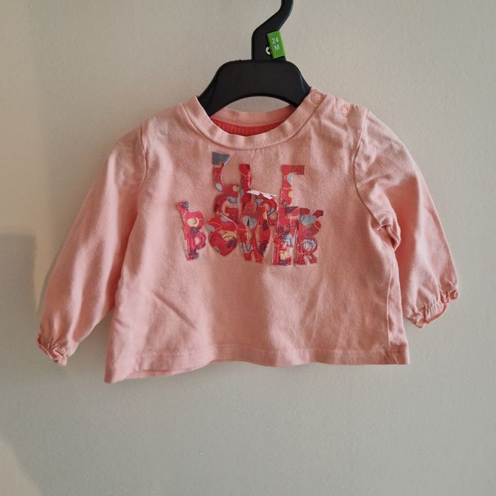 3 mois tee-shirt girl power