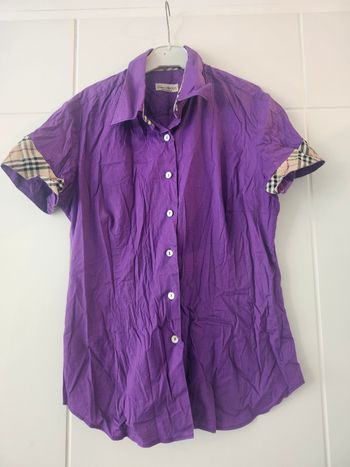Chemise violette Laura Lancetti