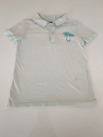 Polo turquoise 4-5 ans