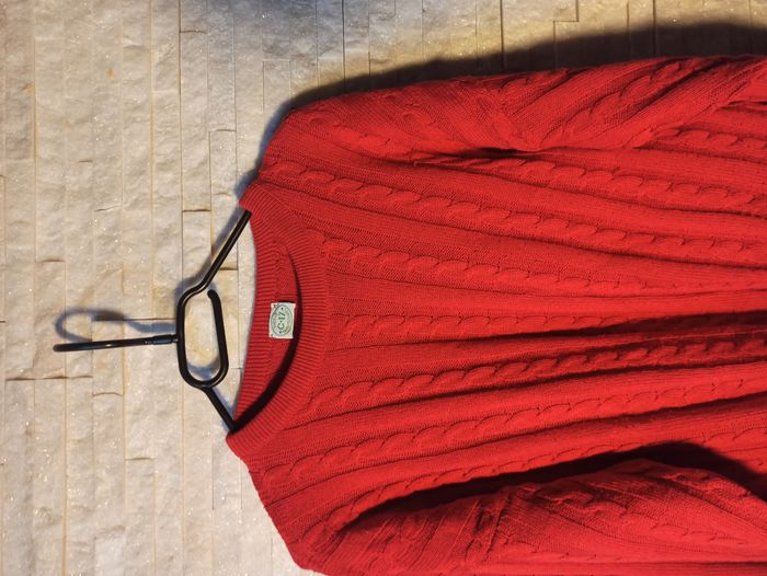 Pull Homme Rouge Taille M - photo numéro 3