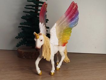 Schleich Pégase Adulte arc-en-ciel Figurine Animal imaginaire Bayala