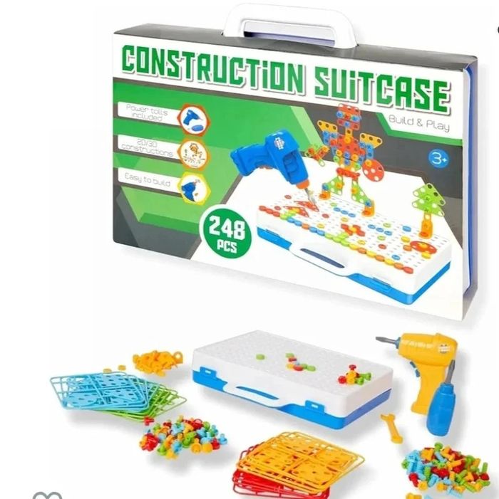 Neuf jeu de construction extraordinaire, 248 pcs, visseuse.. - photo numéro 3