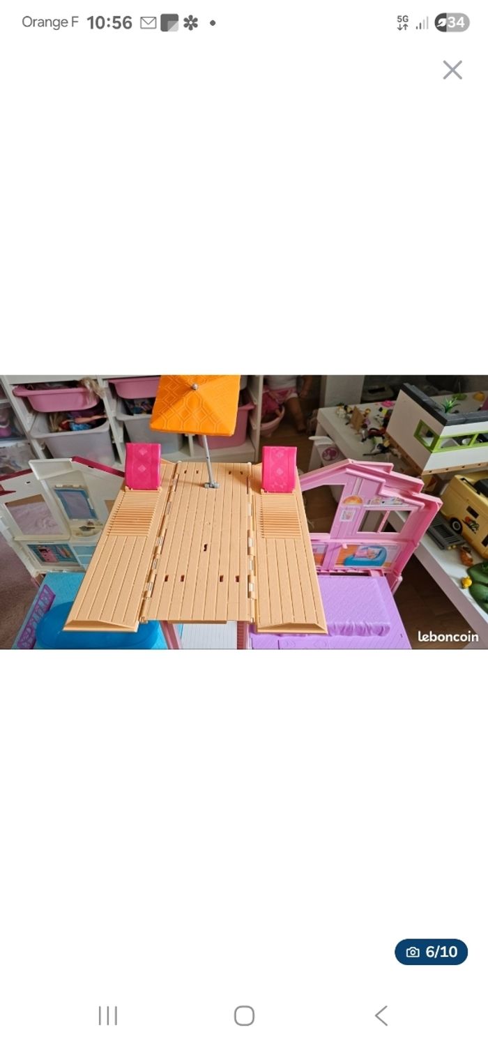 Maison barbie pliante - photo numéro 6