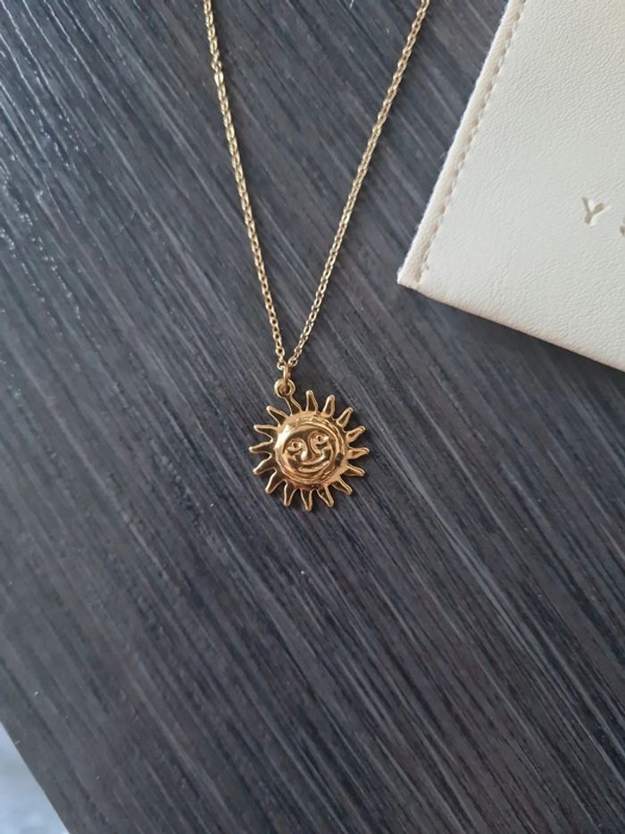 Collier soleil yseult - photo numéro 2