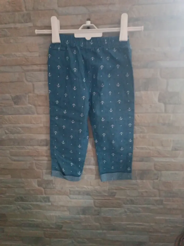 Pantalon bleu ancres 86 - photo numéro 2