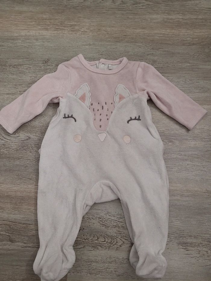 Lot 9 pyjamas fille rose blanc gris - photo numéro 7