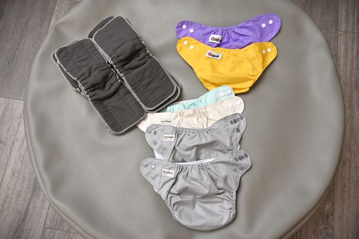 Baby reusable washable cloth diapers couches lavables - photo numéro 2