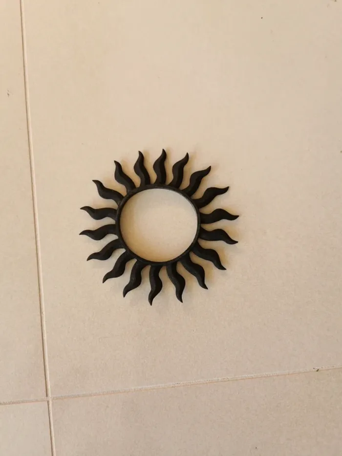 Bracelet soleil soupe noir