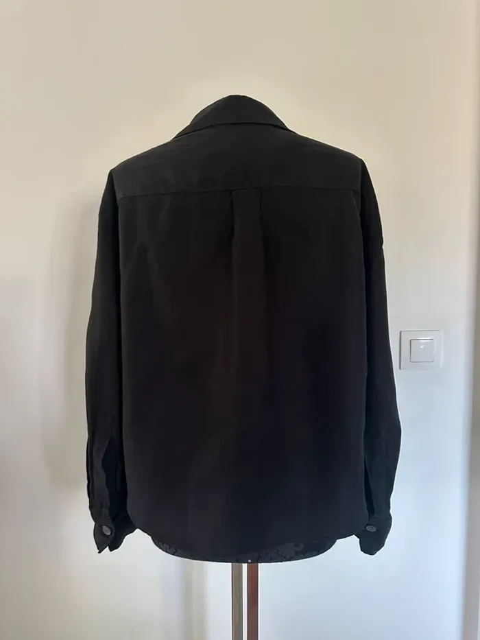 Chemise noire Zara - photo numéro 4