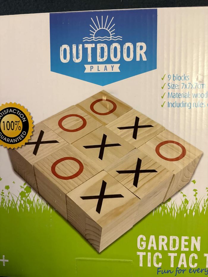 Outdoor Play Jeu De Morpion - photo numéro 2