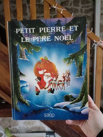 Livre petit pierre et le père noël