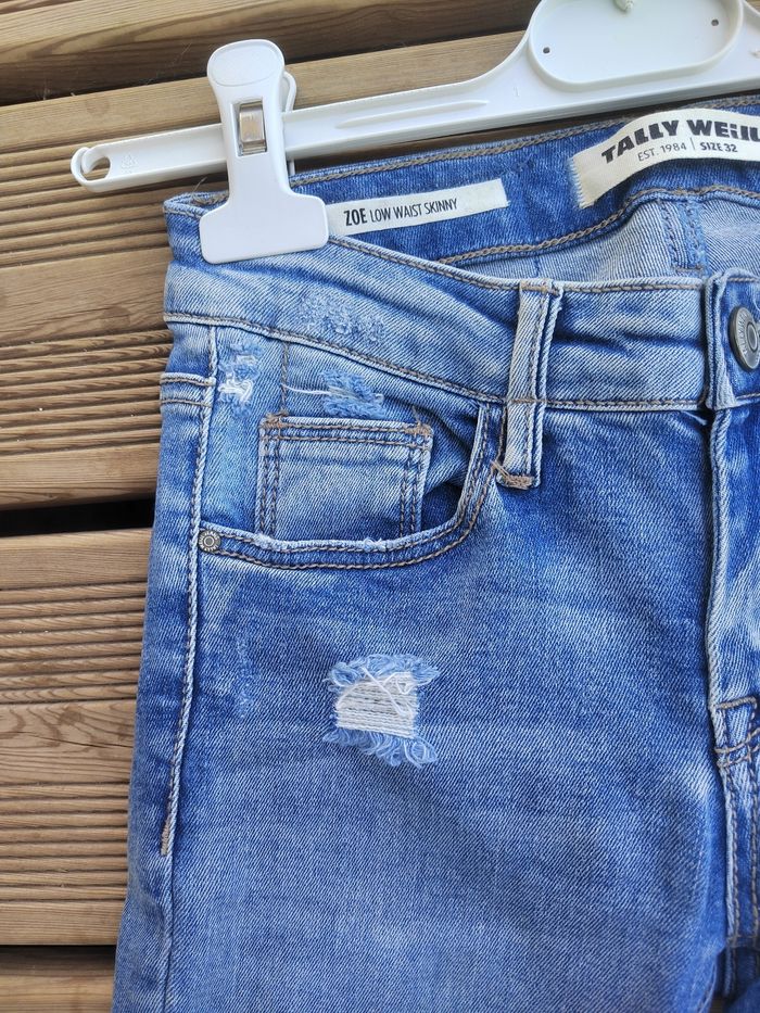 Jean Skinny Femme Taille Basse – Taille 32 / XXS – Très Bon État – Tally Weijl - photo numéro 7