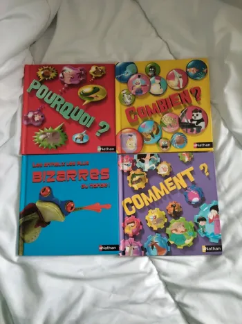 4 livres enfant