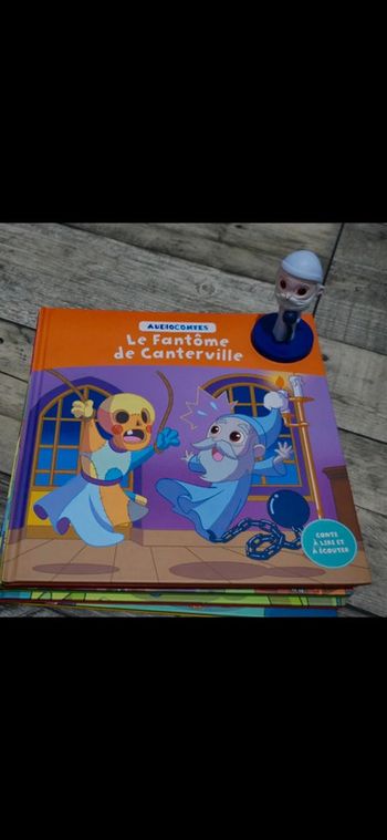 Hachette 36 Audioconte livre et figurine audio conte