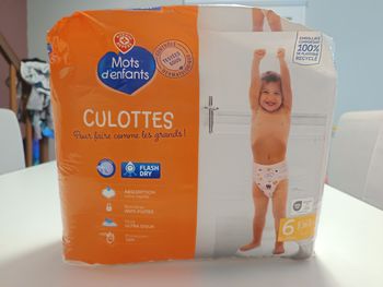 Couches culottes taille 6