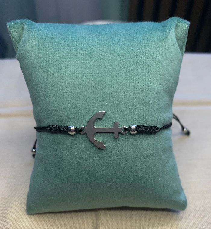 Bracelet réglable ancre