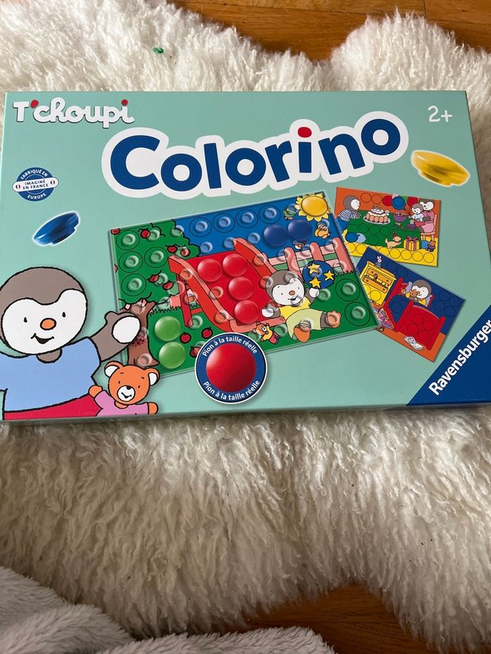 Jeu colorino Tchoupi