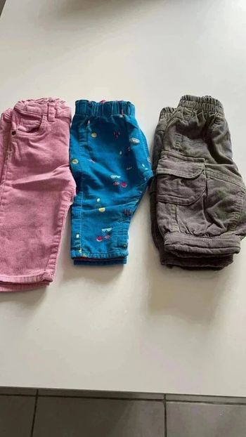 Pantalon velours
