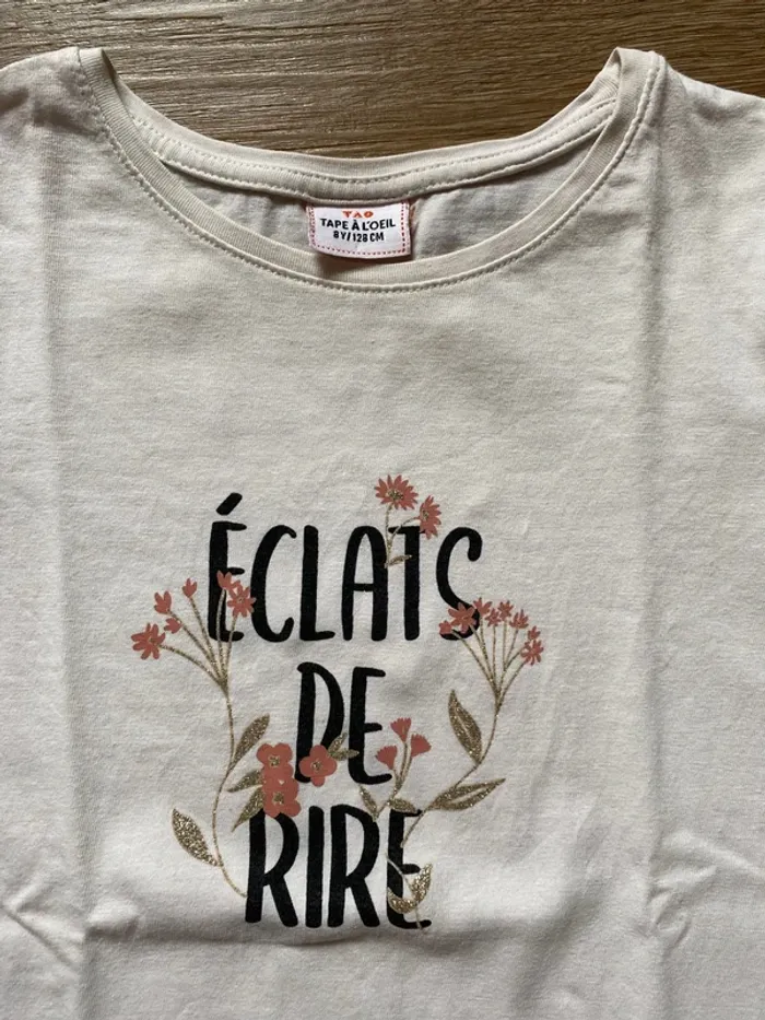 Tee shirt ML TAO 8 ans fille - photo numéro 2