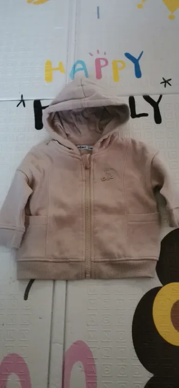 Veste zippée 12 mois